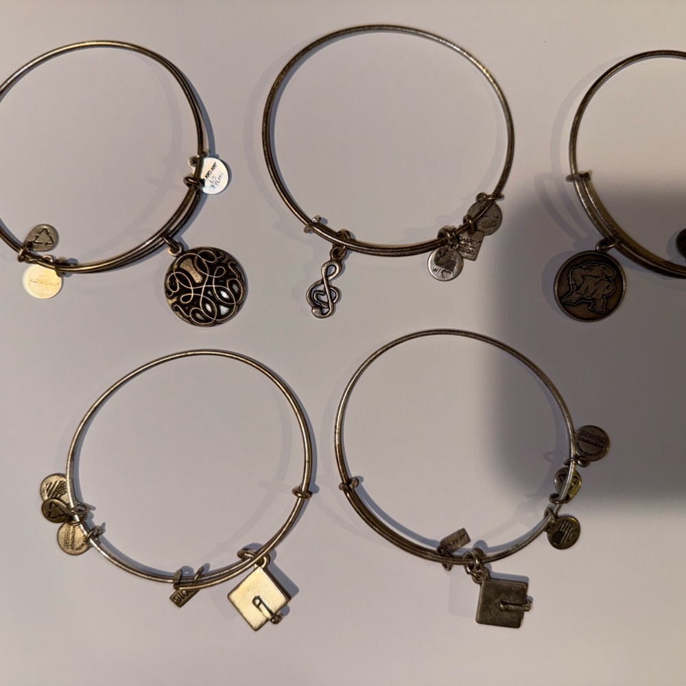 Alex and Ani bangle set